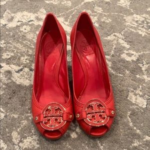 Tory Burch Wedge Heels 3.5 in